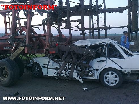 ДТП : На Кіровоградщині в аварії загинуло три чоловіка (ФОТО)