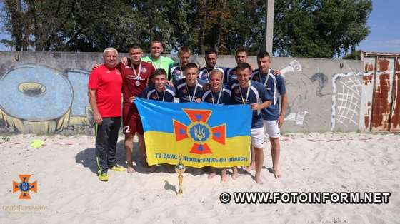 Змагання з пляжного футболу відбулися у Кропивницькому