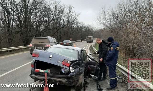На Кіровоградщині у аварії постраждала пасажирка