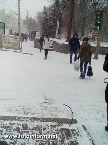 На оживленном перекрестке в центре Кропивницкого «пропал» светофор. 