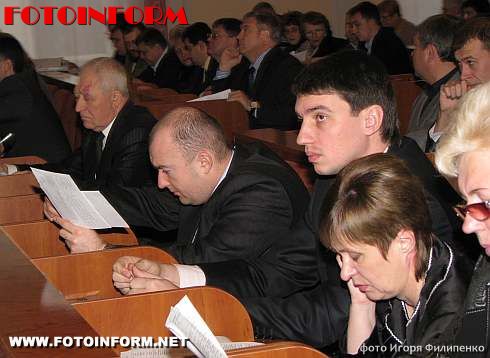 На сесії Кіровоградської міської ради було прийнято 92 рішення (фото)