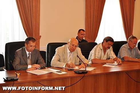 На Кіровоградщині відбулося чергове засідання обласної ради з питань безпечної життєдіяльності населення 