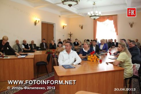 Кіровоград: у міській раді відзначили кращих підприємців (фоторепортаж)
