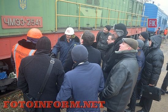 Ліквідація наслідків сходження рухомого складу на станції Одеса-Товарна