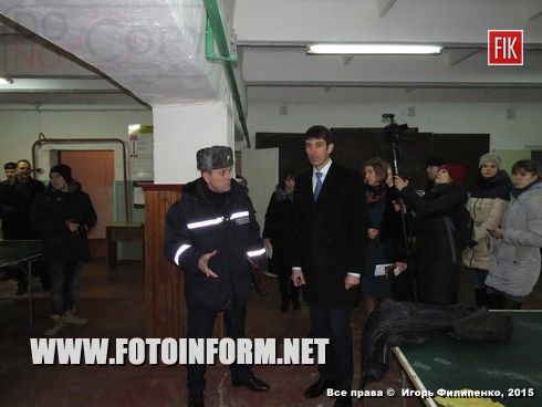 Сегодня, 13 февраля, председатель Кировоградской облгосадминистрации Сергей Кузьменко проверил состояние готовности защитных сооружений гражданской защиты.