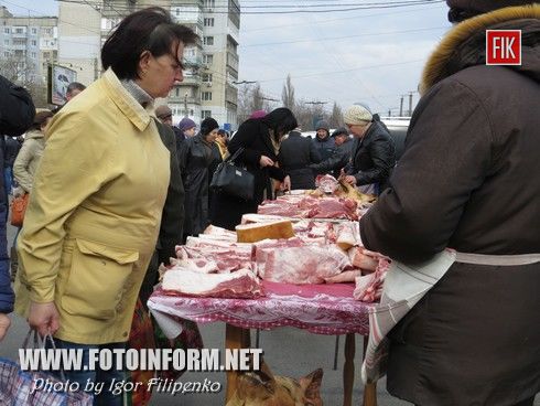 Сегодня, 28 марта, в центре Кировограда проходит ярмарок., фото Игоря Филипенко