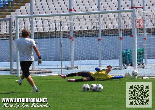 В субботу, 25 июля, на центральном поле стадиона «Звезда» состоялась открытая тренировка команды «Зирка» 
