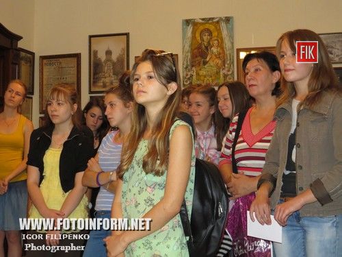 , в Кировоградской галерее «Елисаветград» подвели итоги конкурса детских рисунков «Город глазами детей»