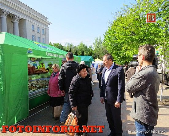 В центре Кировограда проходит ярмарка, фото игоря филипенко