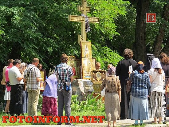 Сегодня, 1 июля, в Кировограде состоялся Крестный ход вокруг города, по случаю годовщины начала строительства крепости святой Елисаветы.