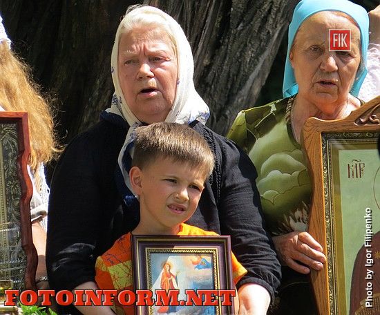 Сегодня, 1 июля, в Кировограде состоялся Крестный ход вокруг города, по случаю годовщины начала строительства крепости святой Елисаветы.