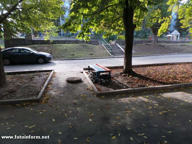 Сьогодні, 5 жовтня, комунальним службам довелося прочищати від сміття вуличну каналізацію, повідомляє FOTOINFORM.NET