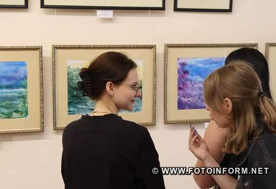 У Кропивницькому відкрилася виставка студентів ЦДУ