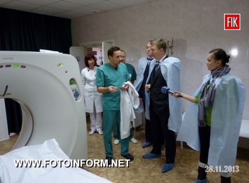 Голова обласної державної адміністрації Андрій Ніколаєнко відвідав обласний онкологічний диспансер.