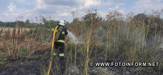 На Кіровоградщині вогнеборці загасили 11 пожеж 