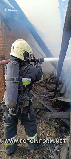 На Кіровоградщині у житловому секторі чотири рази гасили пожежі (ФОТО)