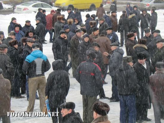 У Кропивницькому на площі Героїв Майдану відбулася акція незадоволених пенсіонерів (ФОТО)