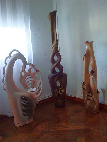 Експозиція керамічних виробів Нелі Фірсової (ФОТО)