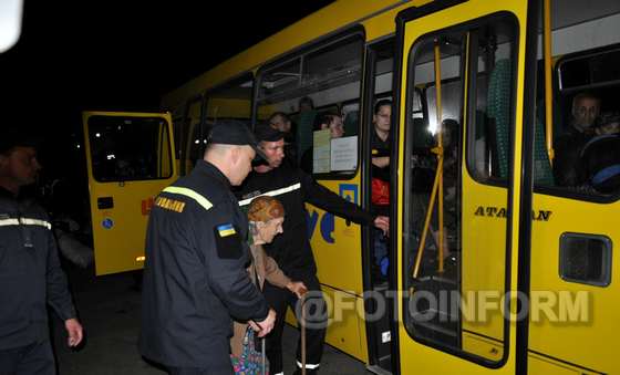 На Кіровоградщину прибув ще один евакуаційний потяг з Донеччини
