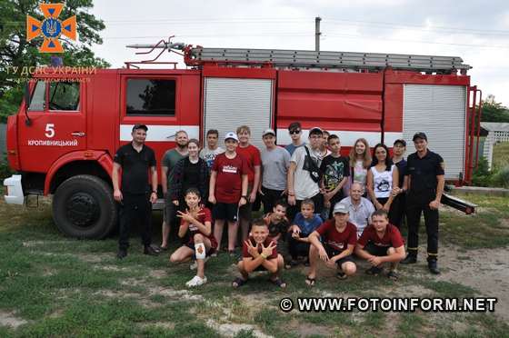 На Кіровоградщині рятувальники завітали до селища Клинці