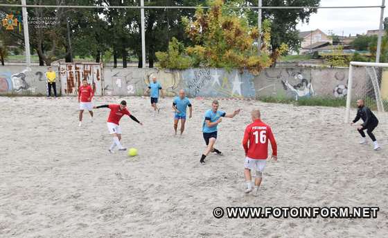 У Кропивницькому відбулись змагання з пляжного футболу 