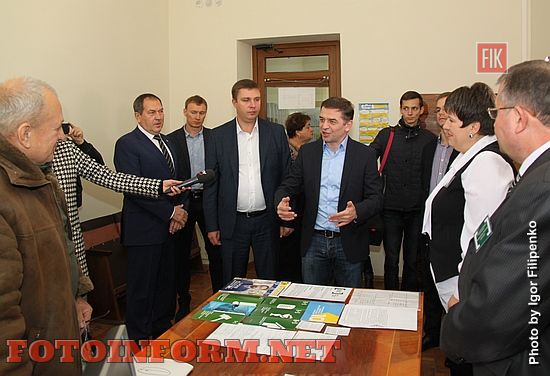Кропивницкий: заместитель министра юстиции Украины посетил горсовет 