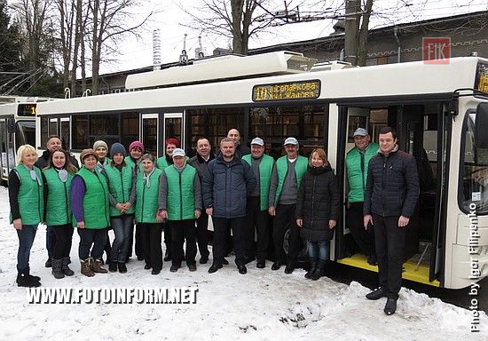 В Кропивницком новые троллейбусы вышли на маршруты города (фоторепортаж)