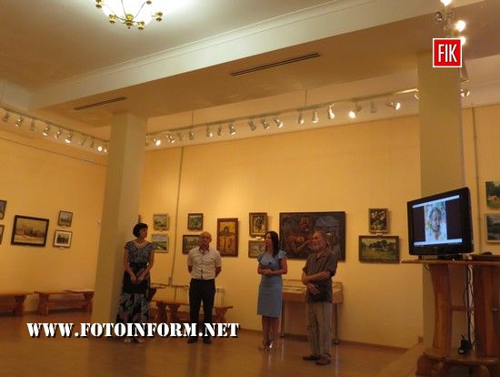 У Кропивницькому відкрито виставку «Живописні куточки Помічної» (ВІДЕО)
