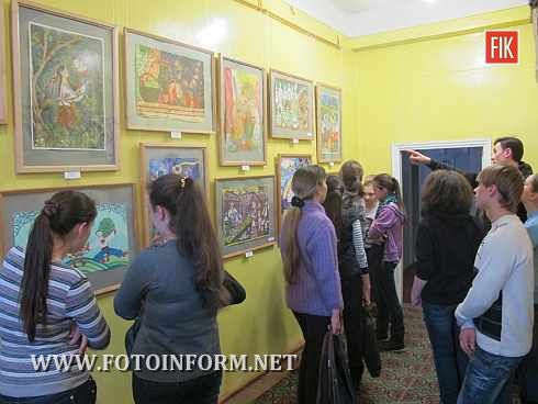 Кіровоград: відбулося відкриття виставки «З Україною в серці» (фото)
