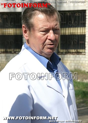 Новый руководитель в кировоградской больнице (фото-звук) Игоря Филипенко