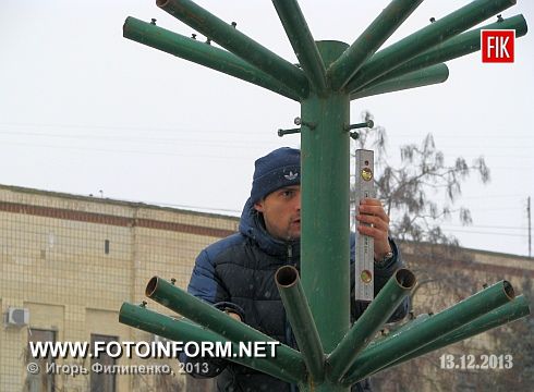 Кировоград: город начал готовится к Новому году