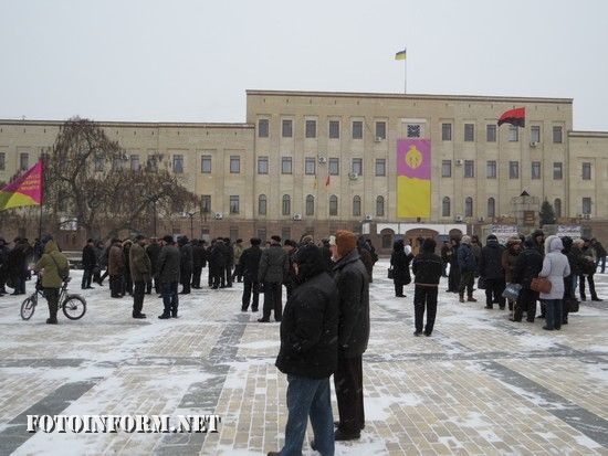 У Кропивницькому мітингували міліціонери-пенсіонери (ФОТО)