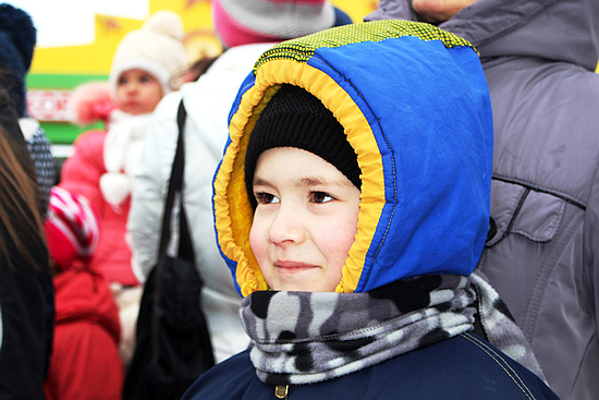 17-го грудня, Дендропарк влаштував справжнє свято для дітей переселенців з Донбасу та воїнів АТО. 