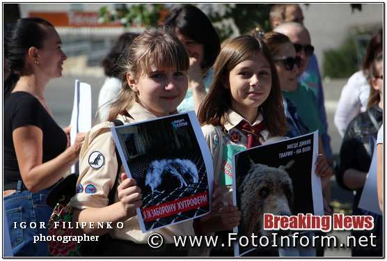 Кропивницький: марш за права тварин у фотографіях, фото филипенко