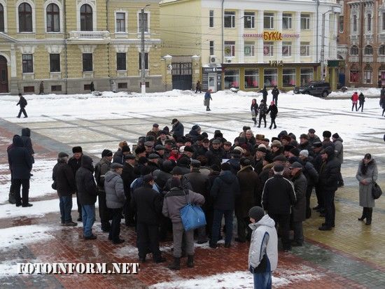 21 березня на площі Героїв Майдану відбулась чергова акція протесту пенісіонерів силових відомств області.