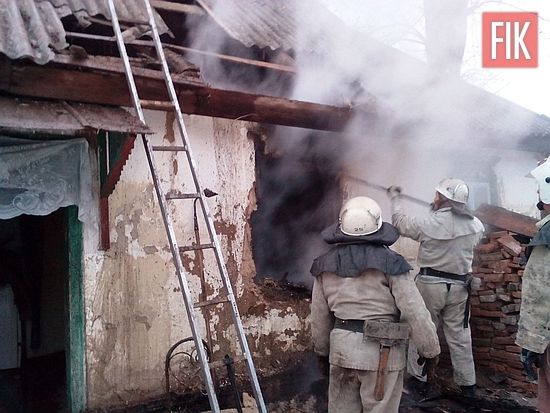 26 січня о 07:28 до Служби порятунку «101» надійшло повідомлення про пожежу в нежитловому будинку на вул. Іллінській у м. Новомиргород.