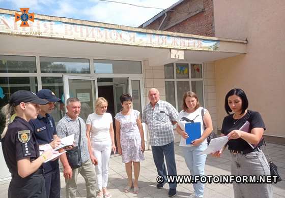 Відбулися рейдові перевірки в освітніх закладах Кіровоградщини 