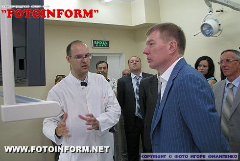 В Кировоградском областном кардиологическом диспансере открылся сосудистый центр (ФОТО)