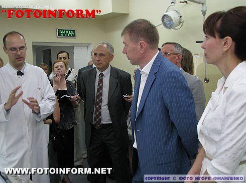 В Кировоградском областном кардиологическом диспансере открылся сосудистый центр (ФОТО)