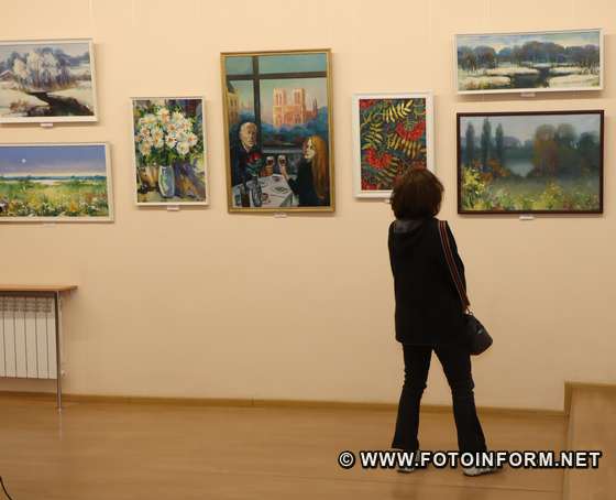 У Кропивницькому відкрилася виставка пам`яті Фелікса Полонського, фото Ігоря Філіпенка