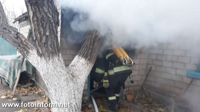 На Кіровоградщині під час гасіння пожежі у житловому будинку виявили тіло загиблої жінки 