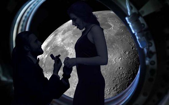 Свадьба на Луне за 125 миллионов евро