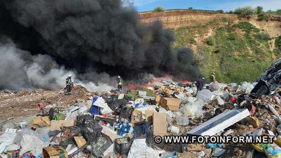 2 пожежі сміття на відкритій місцевості 