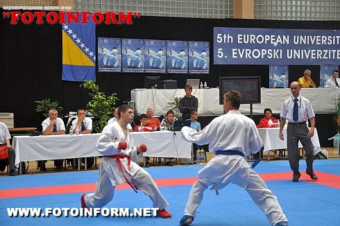 Студенческое каратэ: золотой старт Украины в Европе (ФОТО)