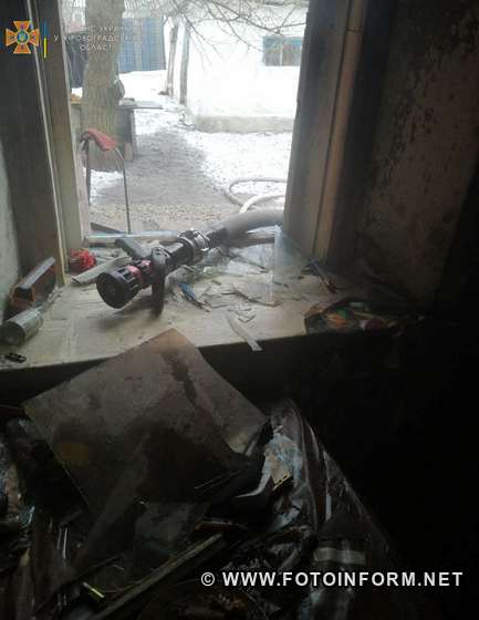 На Кіровоградщині на пожежі загинув власник будинку