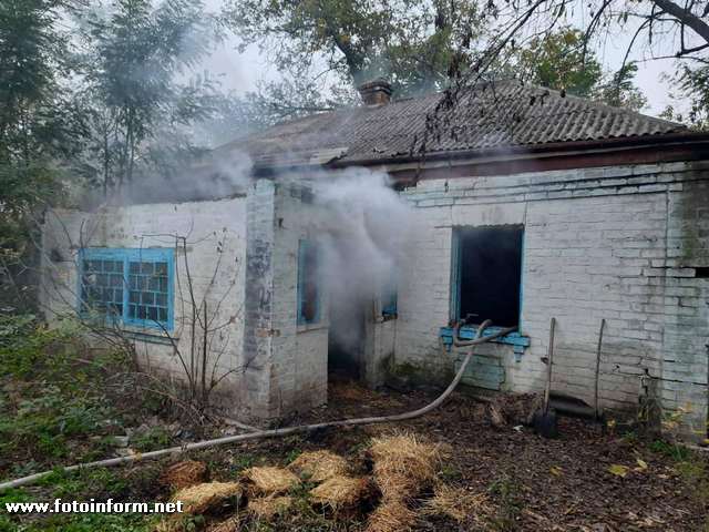 На Кіровоградщині пожежно-рятувальні підрозділи тричі залучались на гасіння пожеж
