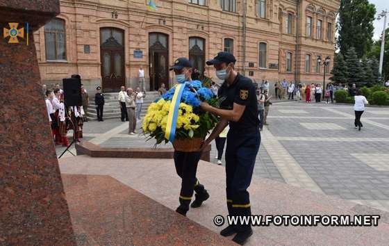  рятувальники взяли участь в урочистих заходах з нагоди 25-ї річниці Конституції України