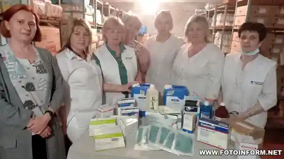 У Кропивницькому дитяча лікарня отримала гуманітарну допомогу із Німеччини
