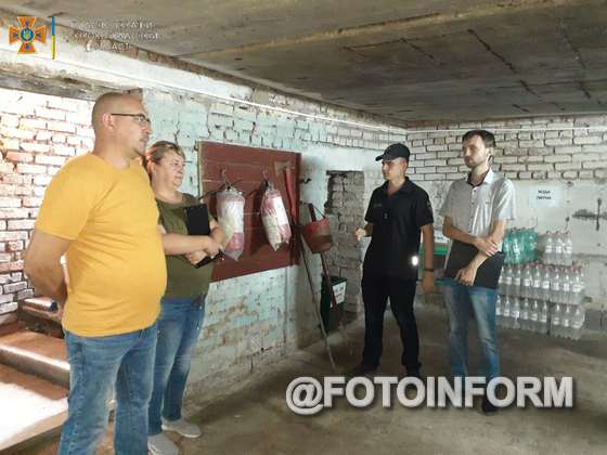 На Кіровоградщині тривають комісійні обстеження укриттів 