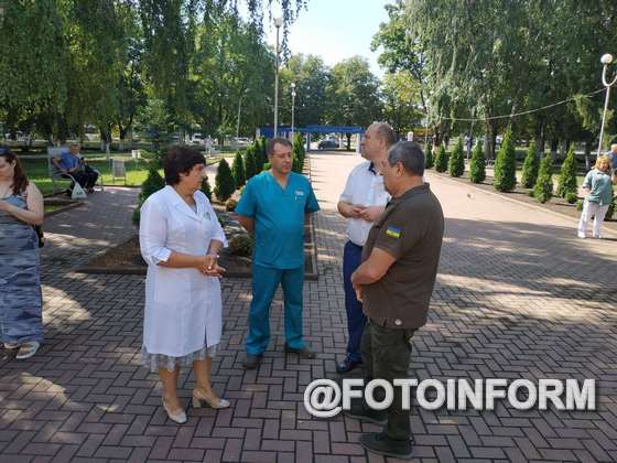 Сьогодні, 19 серпня, лікарні Кіровоградщини отримали нове обладнання у рамках «Проєкту запобігання розповсюдженню Covid-19 на території України».
